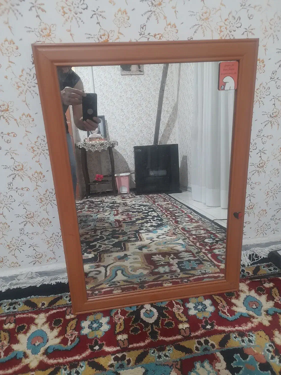 آینه دراور|آینه|رشت, حسین آباد|دیوار