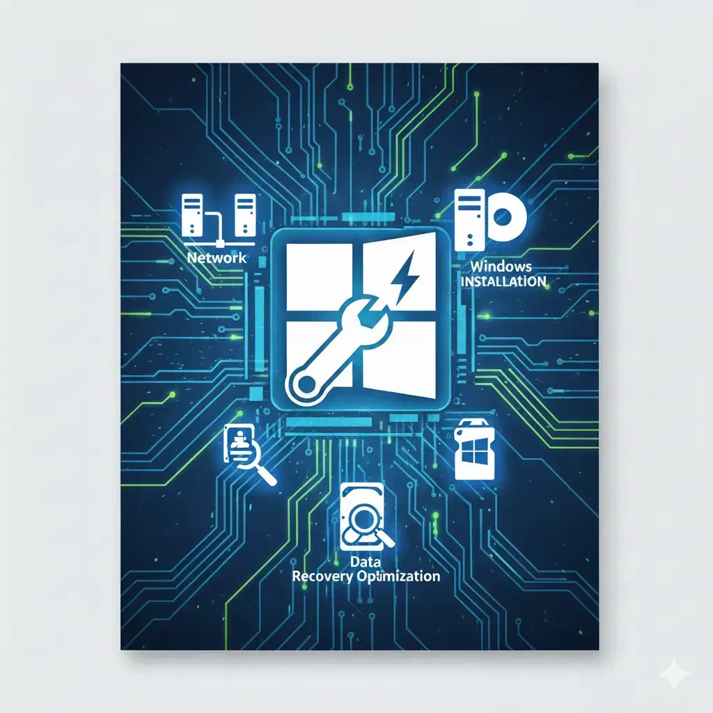 رفع عیوب سیستم های کامپیوتری و ویندوز|خدمات رایانه‌ای و موبایل|رشت, بازار|دیوار