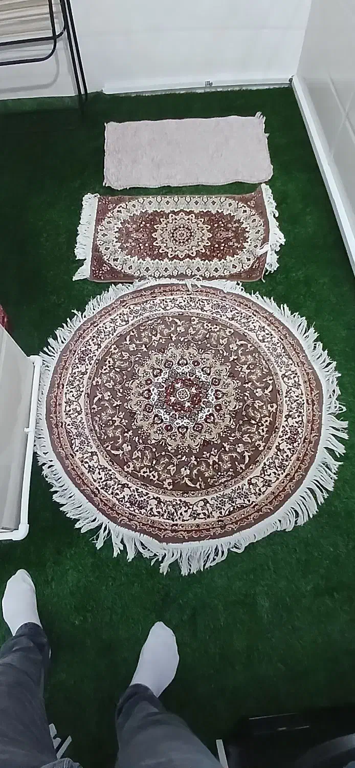 فرش گرد 1متری|فرش|فردیس, شهرک ۱۱۰|دیوار