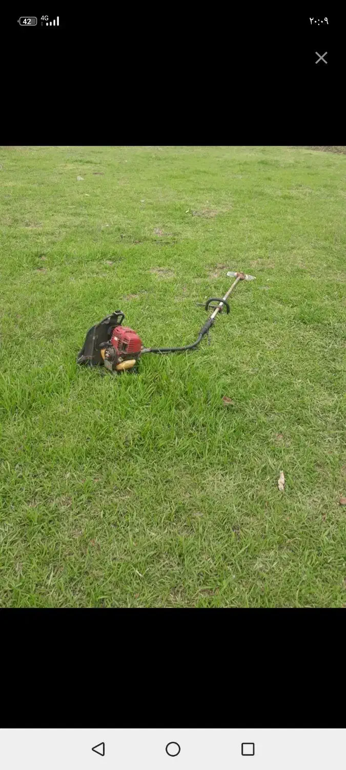 علف زنی با دستگاه حیاط باغ محوطه قیمت مناسب|خدمات باغبانی و درختکاری|صومعه‌سرا, |دیوار