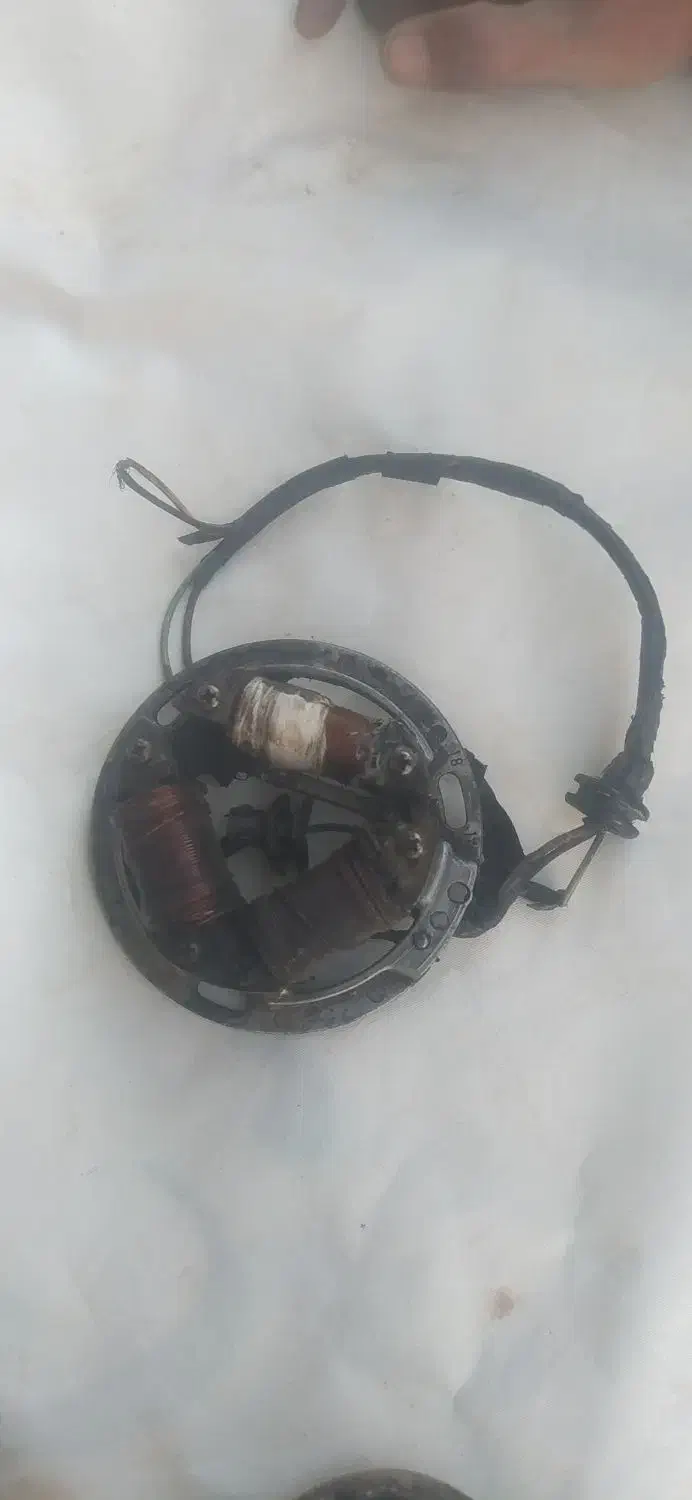 فلکه برق و صفحه برق kdx200|قطعات یدکی و لوازم جانبی|سمنان, |دیوار