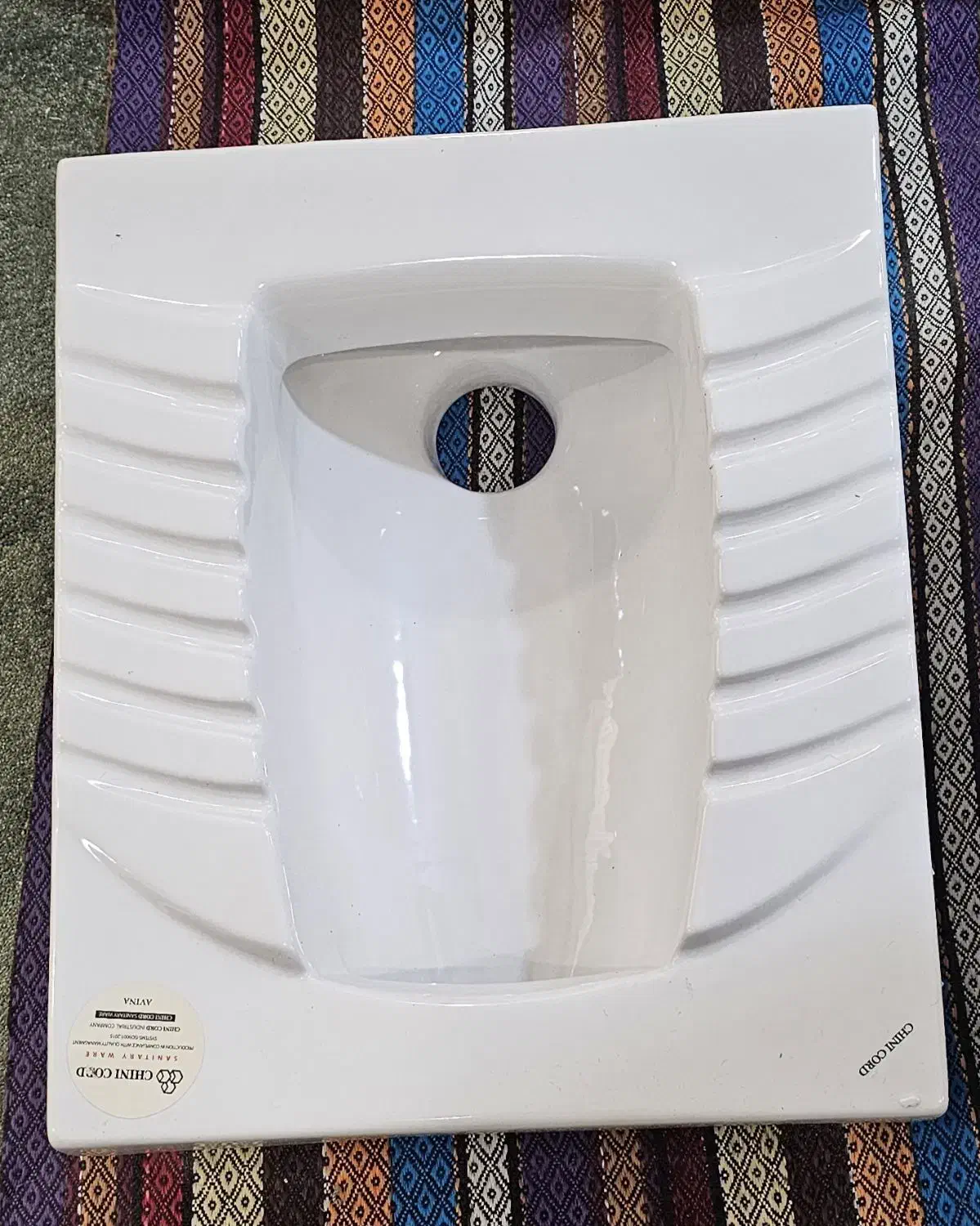 سنگ توالت چینی کرد طبی هم کف|لوازم سرویس بهداشتی|بندر ماهشهر, |دیوار