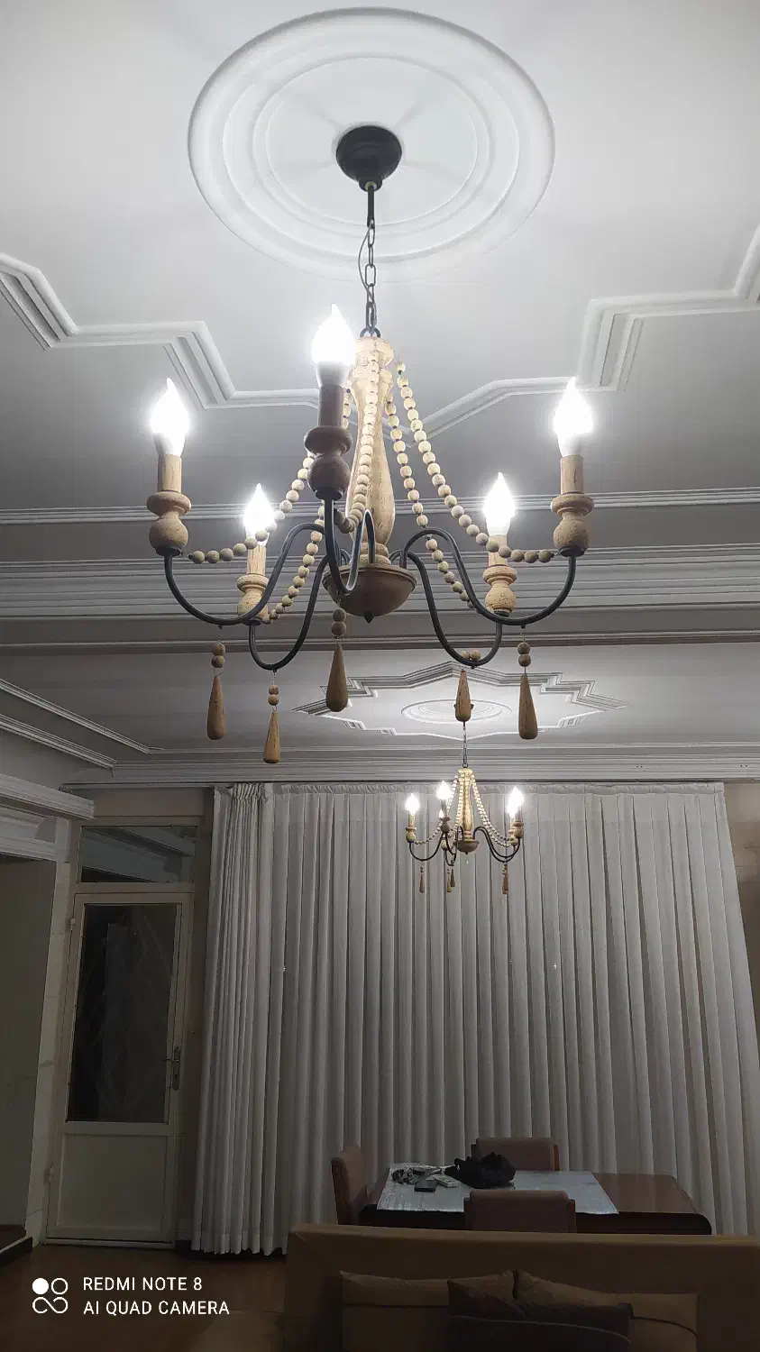 فروش دو عدد لوستر زیبا و تمیز|لوستر و چراغ آویز|بجنورد, |دیوار