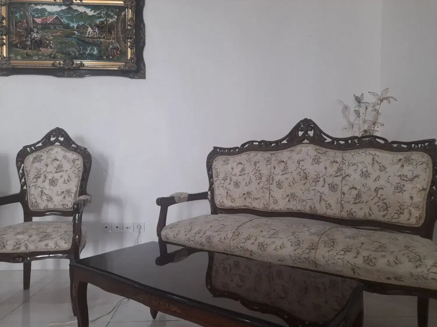 مبلمان ۷نفره کلاسیک|مبلمان خانگی و میز عسلی|ماهدشت, |دیوار