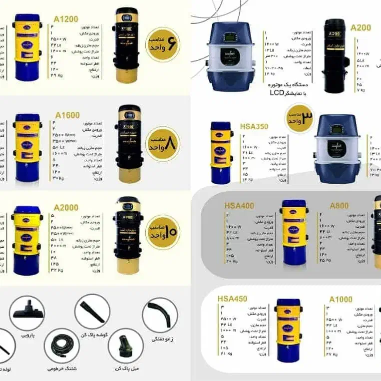 جارو مرکزی  آسایش|جاروبرقی، جارو شارژی، بخارشو|نسیم‌شهر, |دیوار