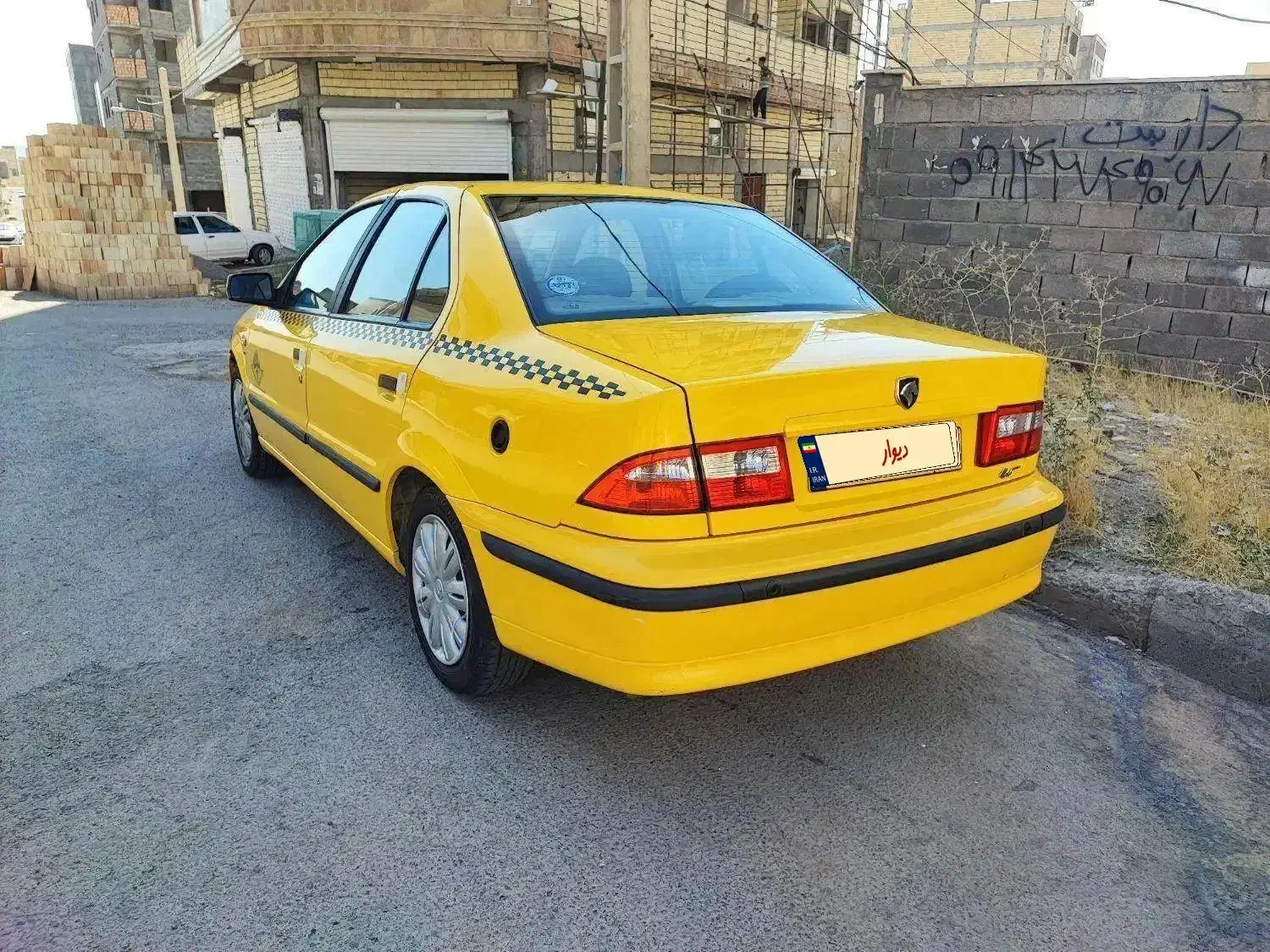 تاکسی سمند ef7 مدل 1401|خودرو سواری و وانت|ورامین, ورامین|دیوار