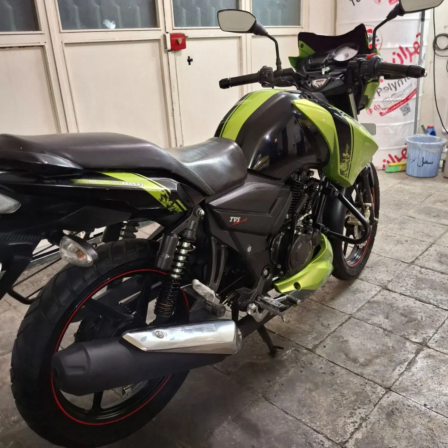 آپاچی ۱۵۰ درحد نو مدل ۱۳۹۵|موتورسیکلت|تهران, جوادیه|دیوار