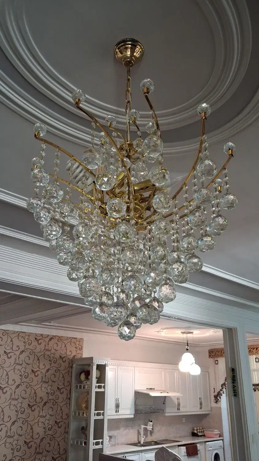 لوستر کلاسیک اصل|لوستر و چراغ آویز|ارومیه, |دیوار