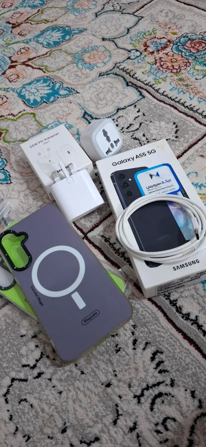 سامسونگ a55 ram 8 256gigدر حد صفر|موبایل|شیراز, گویم|دیوار