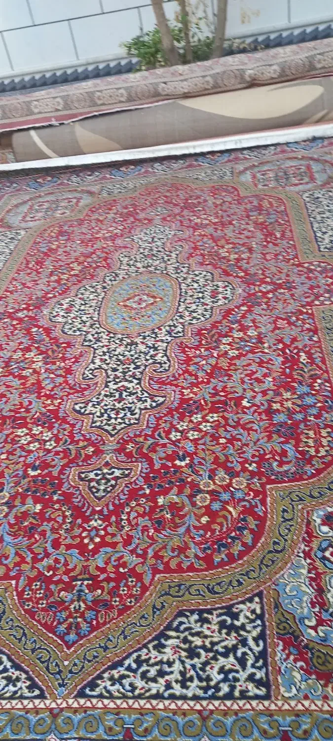فرش ۱۲متر جفت با تک دارم کنگان|فرش|بندر کنگان, |دیوار