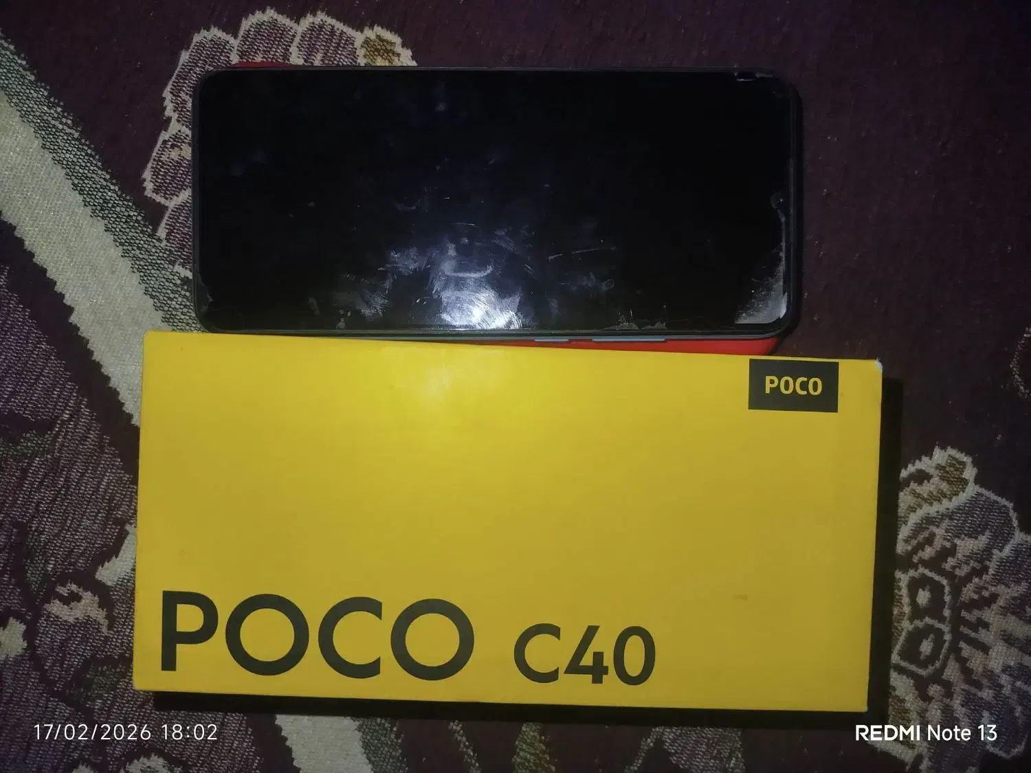 گوشی پوکو  c40|موبایل|خاش, |دیوار