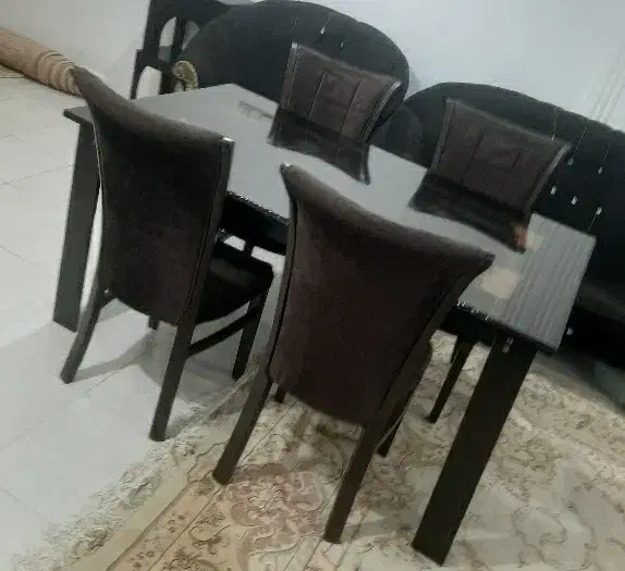 میز و صندلی غذا خوری ۴ نفره|میز و صندلی غذاخوری|اهواز, زیتون کارمندی|دیوار