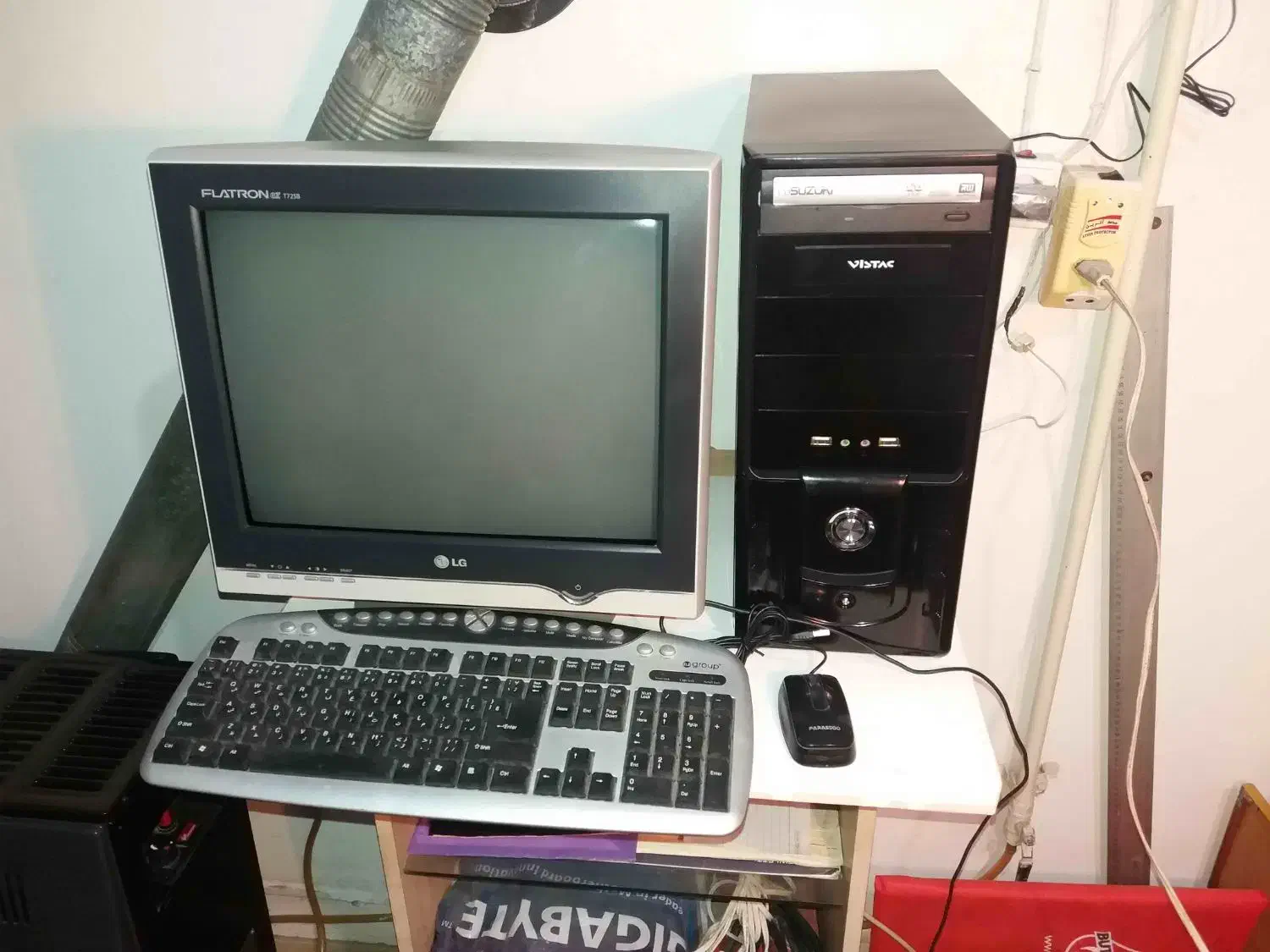 کامپیوتر رومیزی PC . مودم  سیم کارتی|رایانه رومیزی|گرگان, |دیوار