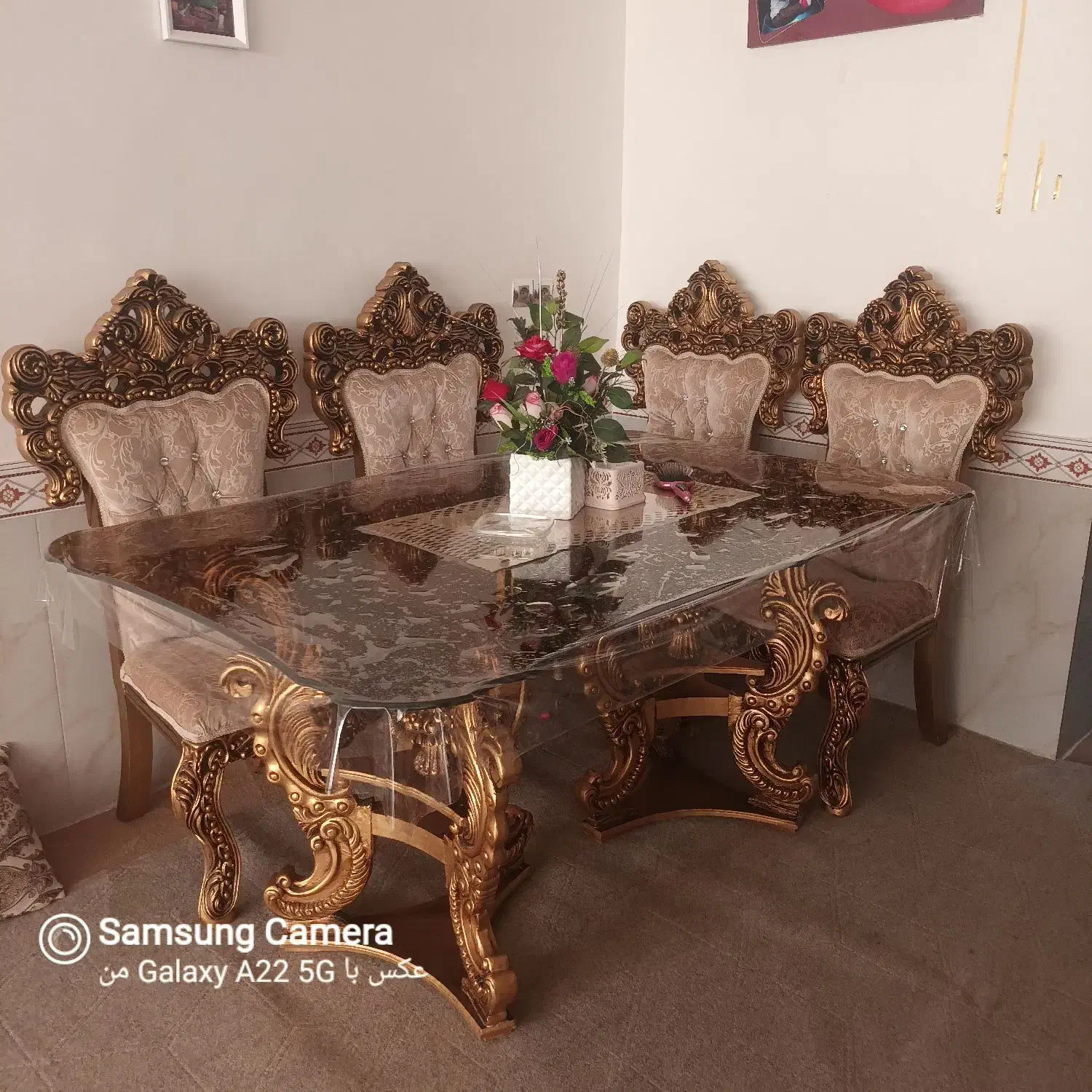 میزناهار خوری ۴نفره|میز و صندلی غذاخوری|سبزوار, شرق کال جنوبی (شمس آبادی)|دیوار