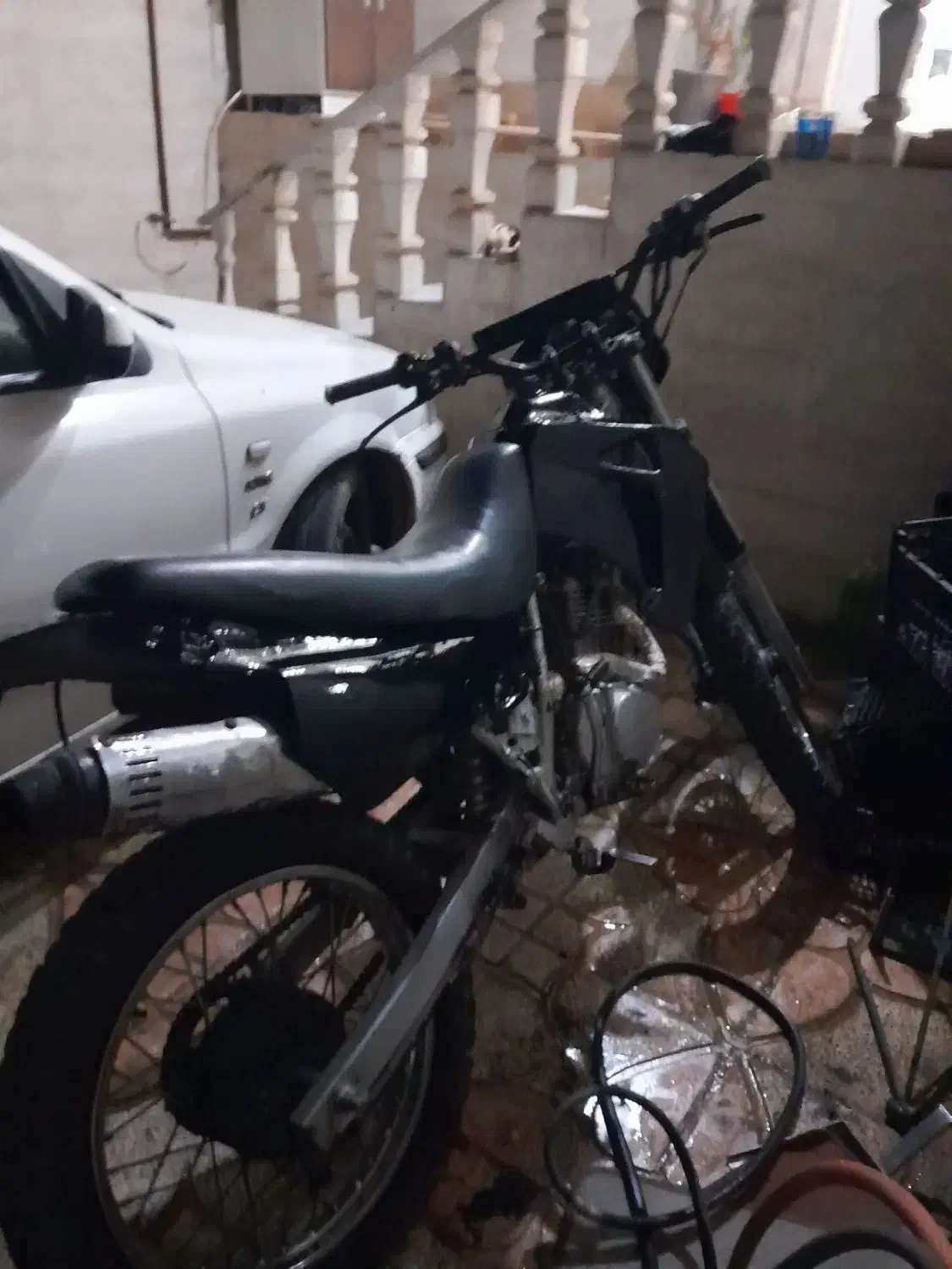 تریل تلاش|موتورسیکلت|پلدختر, |دیوار