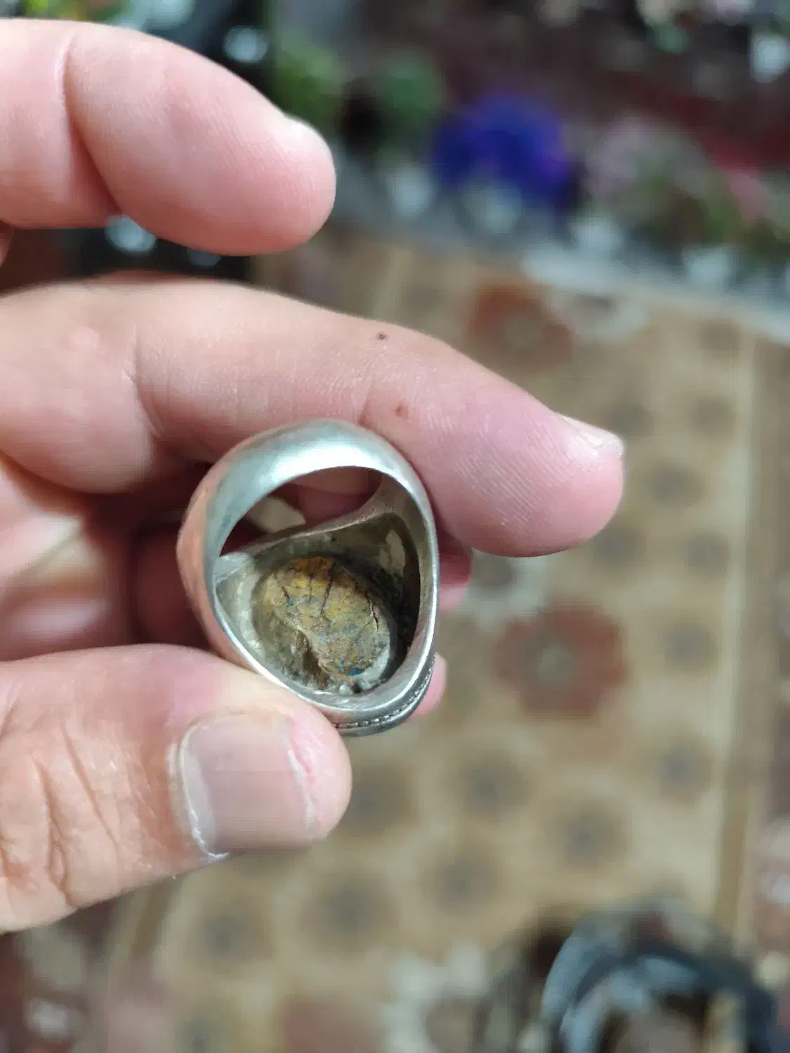 انگشتر نقره کهنه معاوضه و فروش کار دست|جواهرات|محمدشهر, شهرک پیام (مهرالبرز)|دیوار