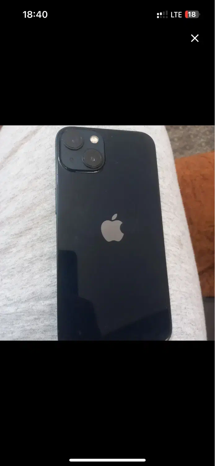 ایفون ۱۳نرمالch مشکی|موبایل|جیرفت, |دیوار