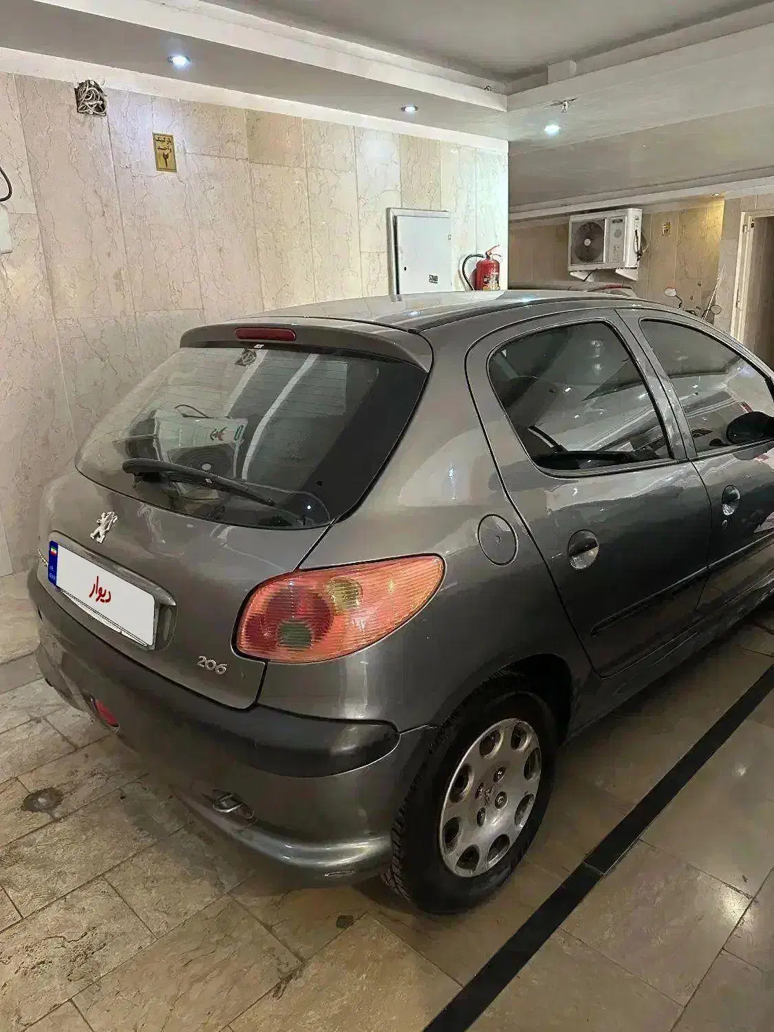 206 تیپ ۵ فول مدل ۹۵|خودرو سواری و وانت|تهران, مهرآباد جنوبی|دیوار