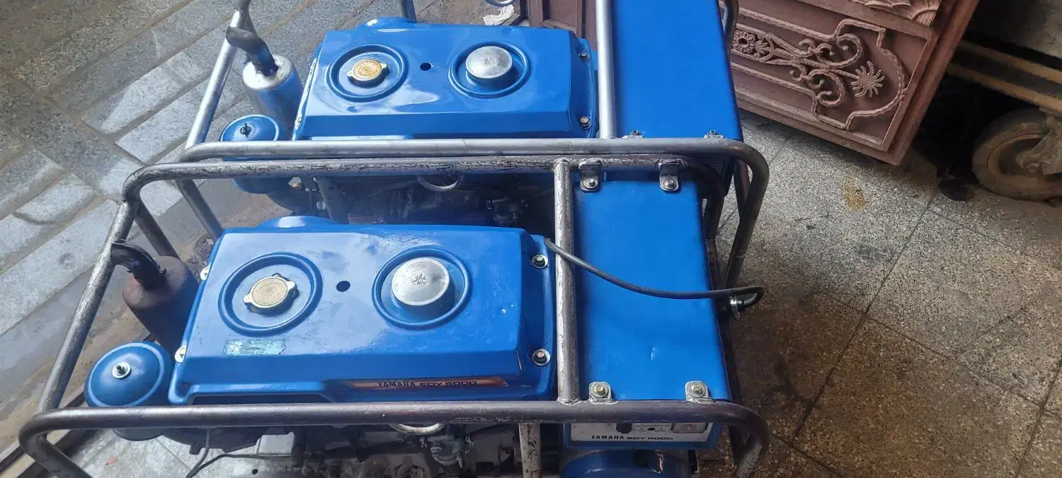 دو دستگاه موتور برق یاماها۵۰۰۰ژاپنی|ماشینآلات صنعتی|تسوج, |دیوار