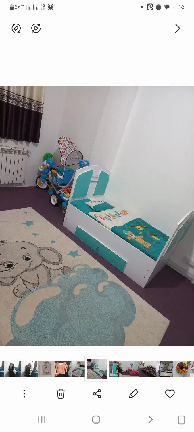 تخت کودک|تخت و سرویس خواب|کرمانشاه, |دیوار