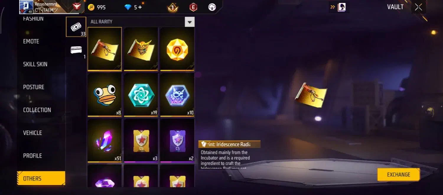 اکانت فیری فایر|کنسول، بازی ویدئویی و آنلاین|مسجد سلیمان, |دیوار