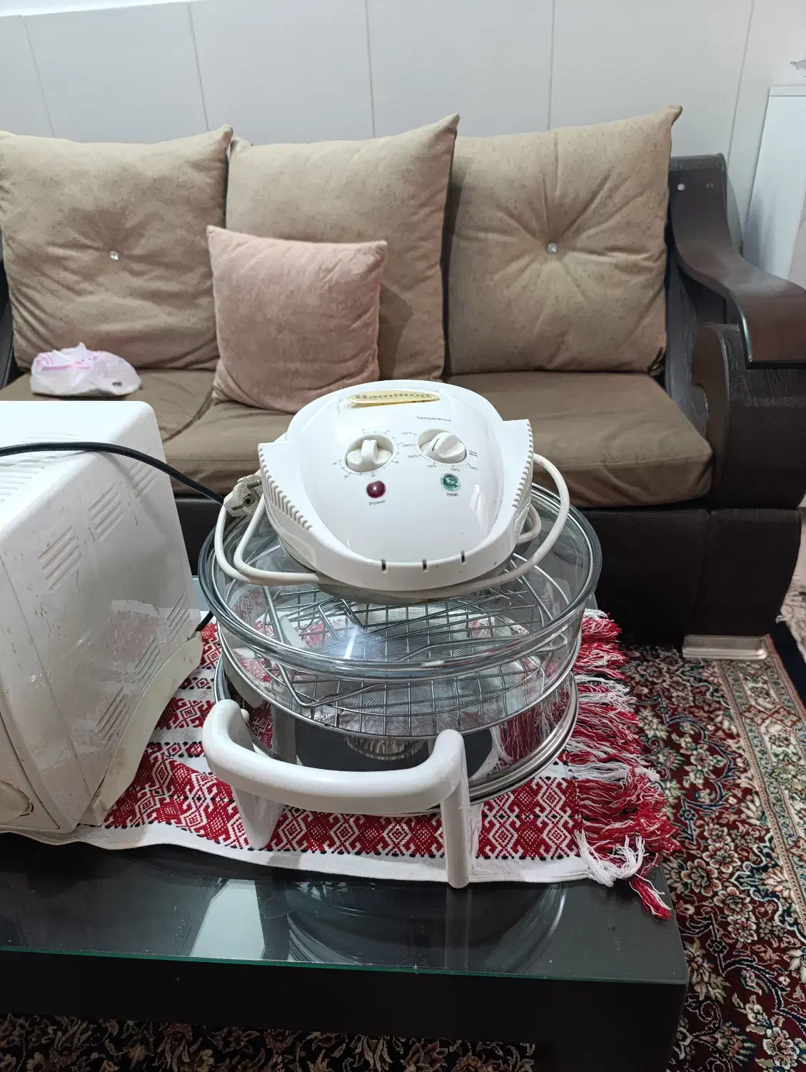 توستر و هوا پز نو.ظرف کریستال|سایر لوازم برقی|بابل, |دیوار