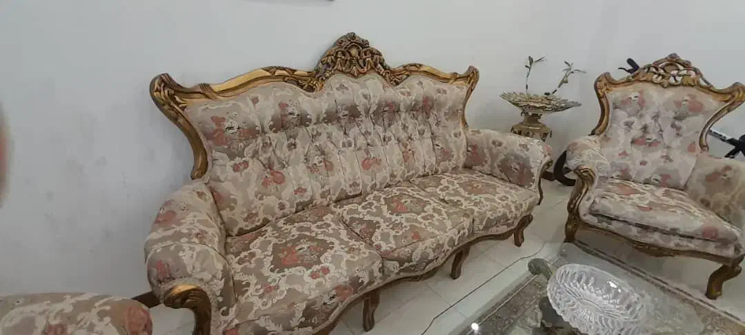 مبل استیل 9نفره|مبلمان خانگی و میز عسلی|قدس, شهرک فرزان|دیوار