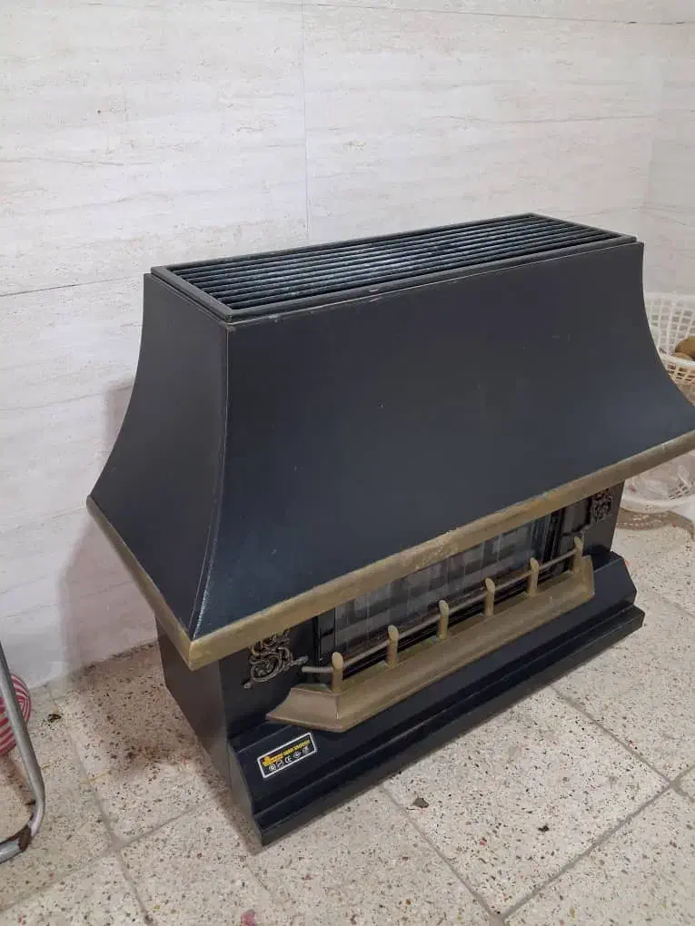 بخاری طرح شومینه|بخاری، هیتر، شومینه|رشت, شهرک شهید مفتح|دیوار