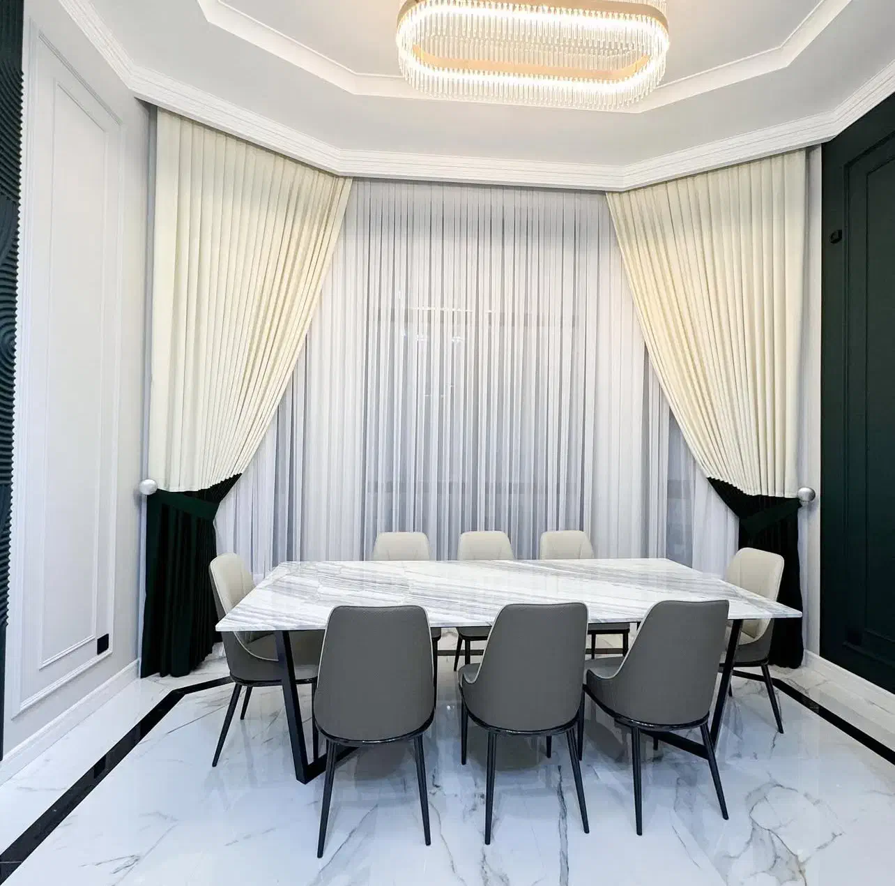 تور ساده برای دوبلکس همراه با دکور اقساط|پرده، رانر، رومیزی|مشهد, هنرستان|دیوار