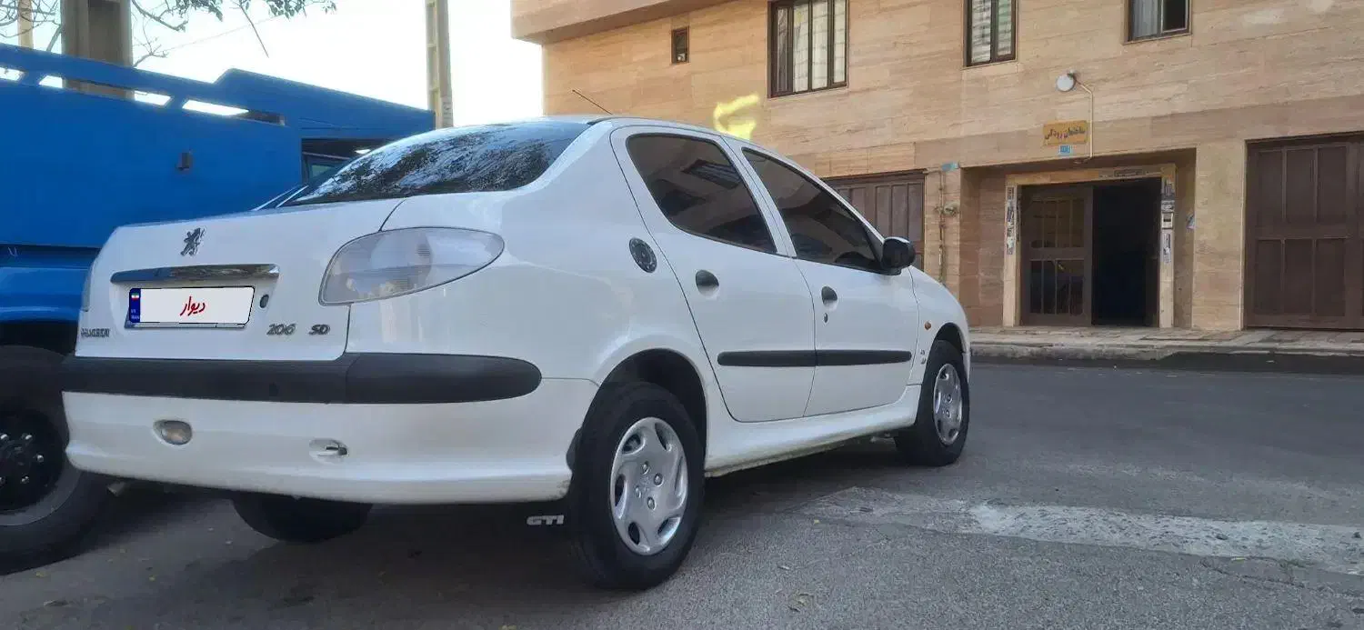 ۲۰۶ اس دی tu5 ۹۸|خودرو سواری و وانت|تهران, باغ خزانه|دیوار