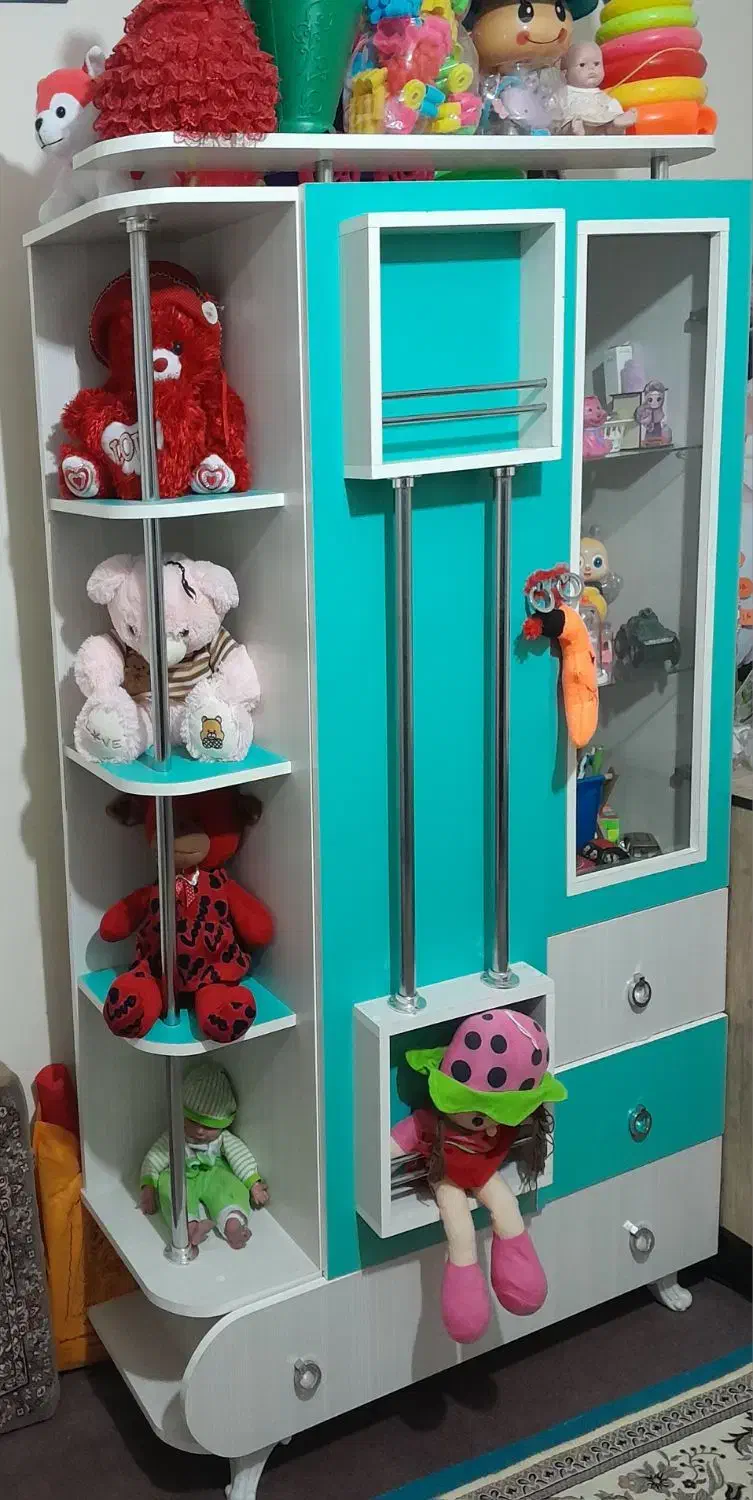 کمدوتخت کودک|تخت و سرویس خواب|قرچک, باقرآباد|دیوار