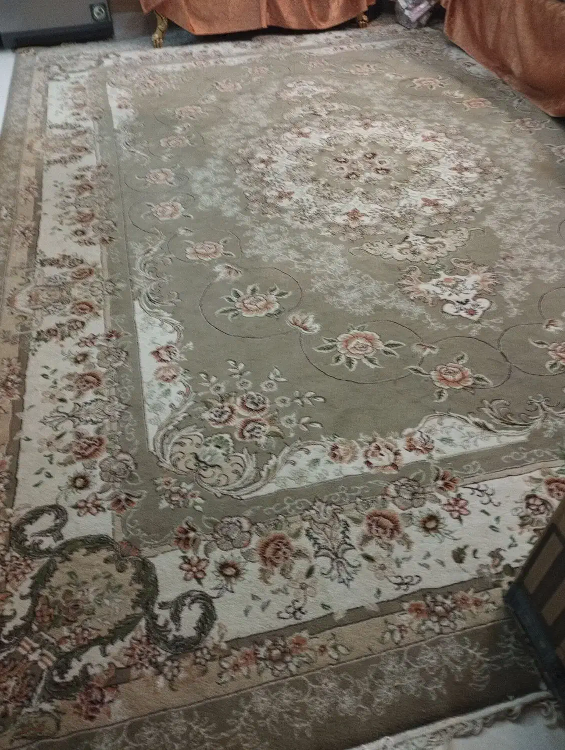 فرش 12 متری 500 شونه|فرش|چهارباغ, |دیوار