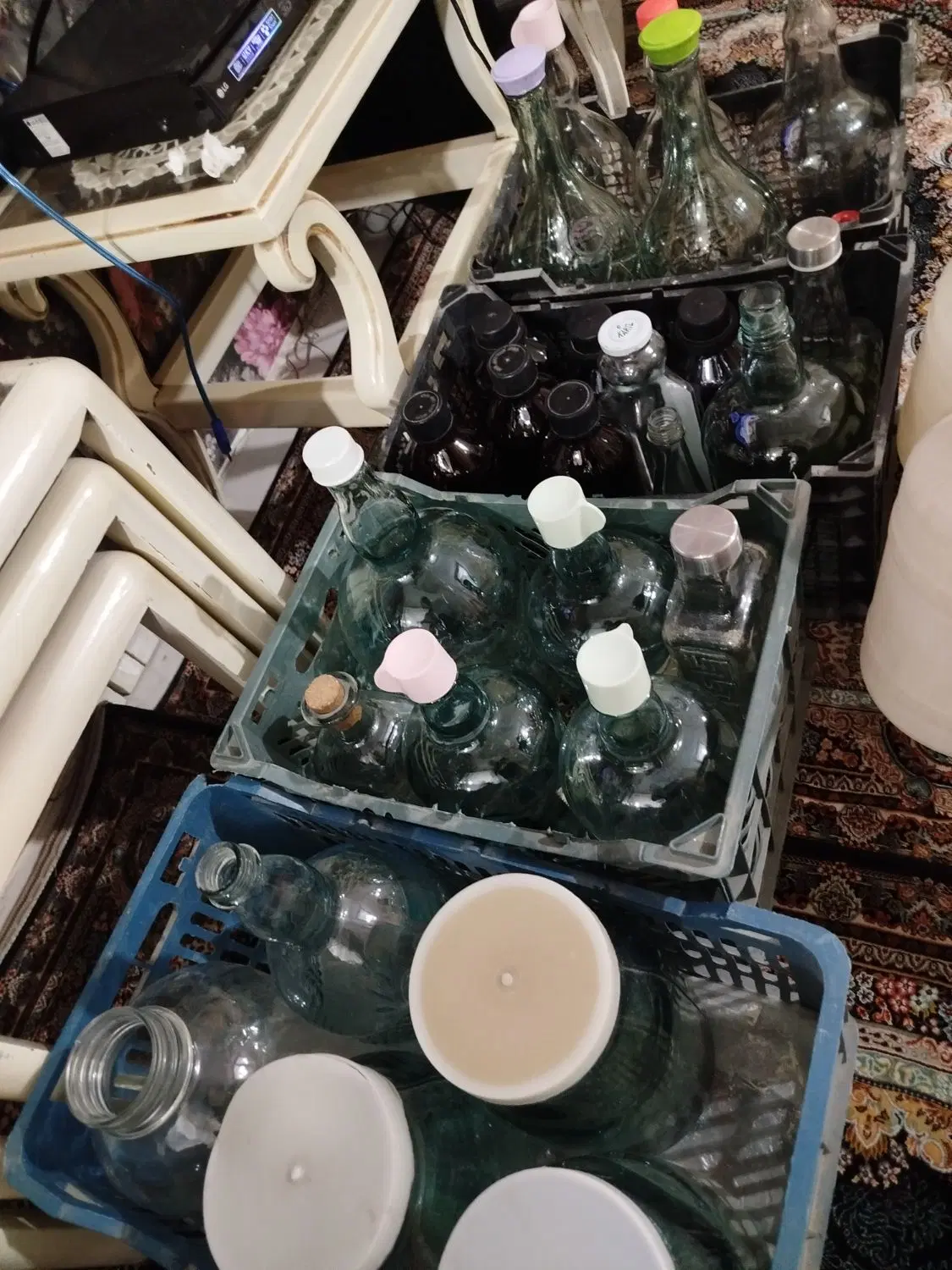 تنگ شیشه ای جای آبغوره و آبلیمو و....|ظروف نگهدارنده، پلاستیکی، یکبارمصرف|تهران, شهرک ولیعصر جنوبی|دیوار
