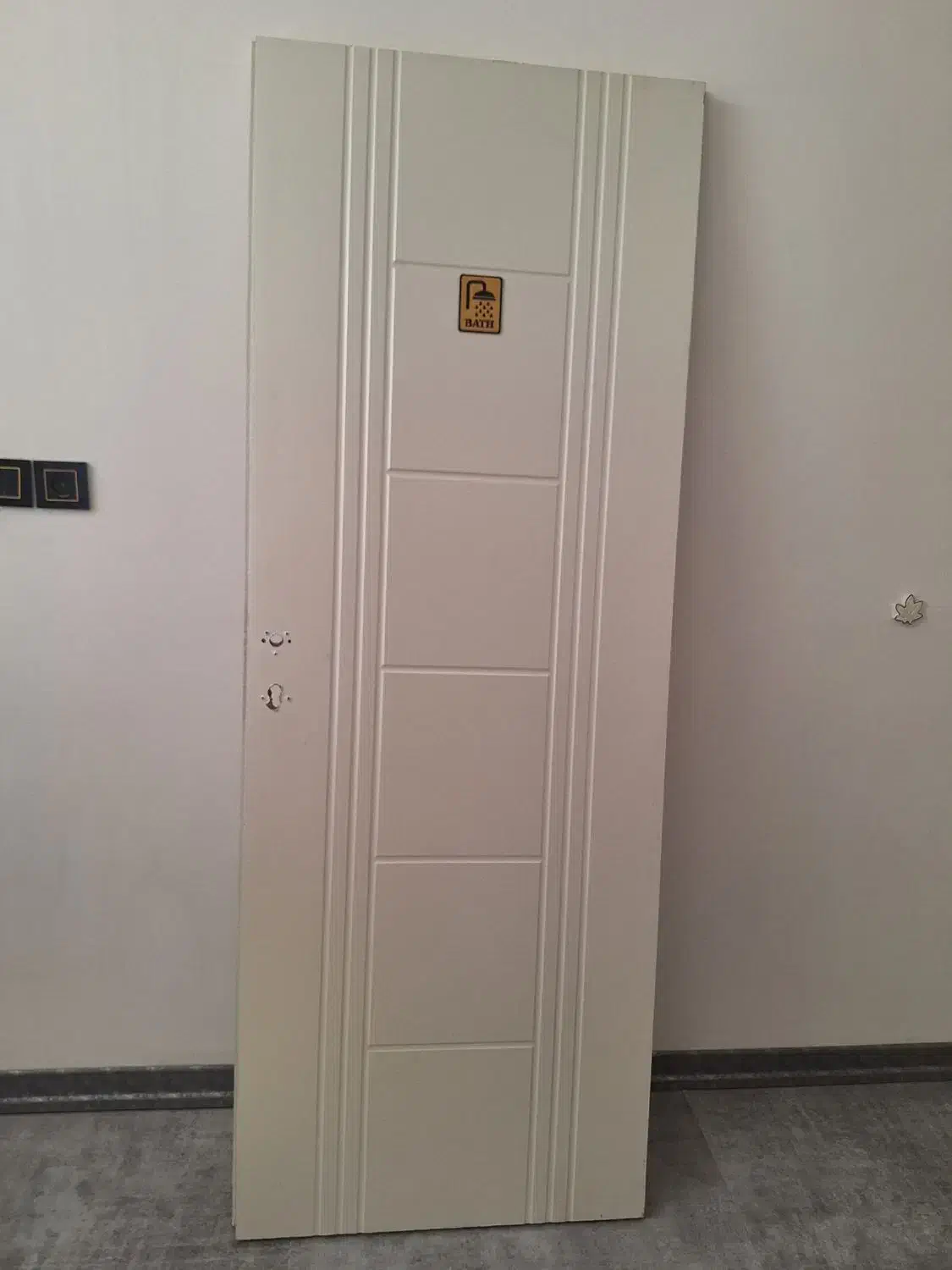 درب حمام بدون چهار چوب|لوازم حمام|قرچک, شهرک طلائیه|دیوار