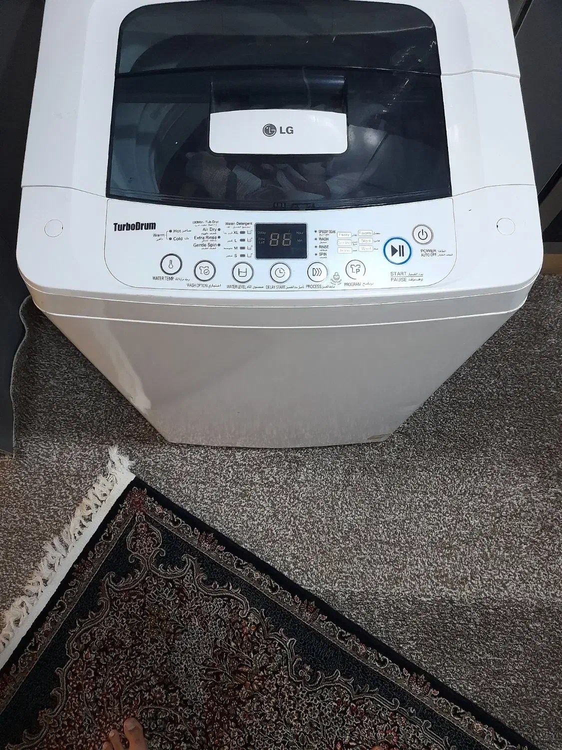 ماشین لباسشویی ال جی - LG|ماشین لباسشویی و خشککن لباس|سیرجان, |دیوار