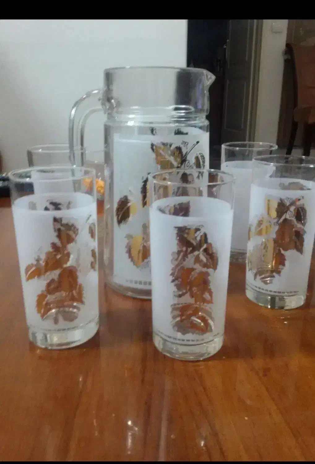 پارچ ولیوان حک فرانسه|حراج|اندیشه, اندیشه فاز ۴|دیوار