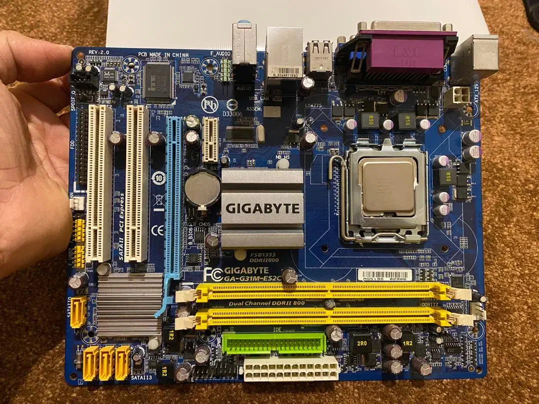 باندل ddr2 کامل با رم و سی پی یو|قطعات و لوازم جانبی رایانه|چابکسر, |دیوار