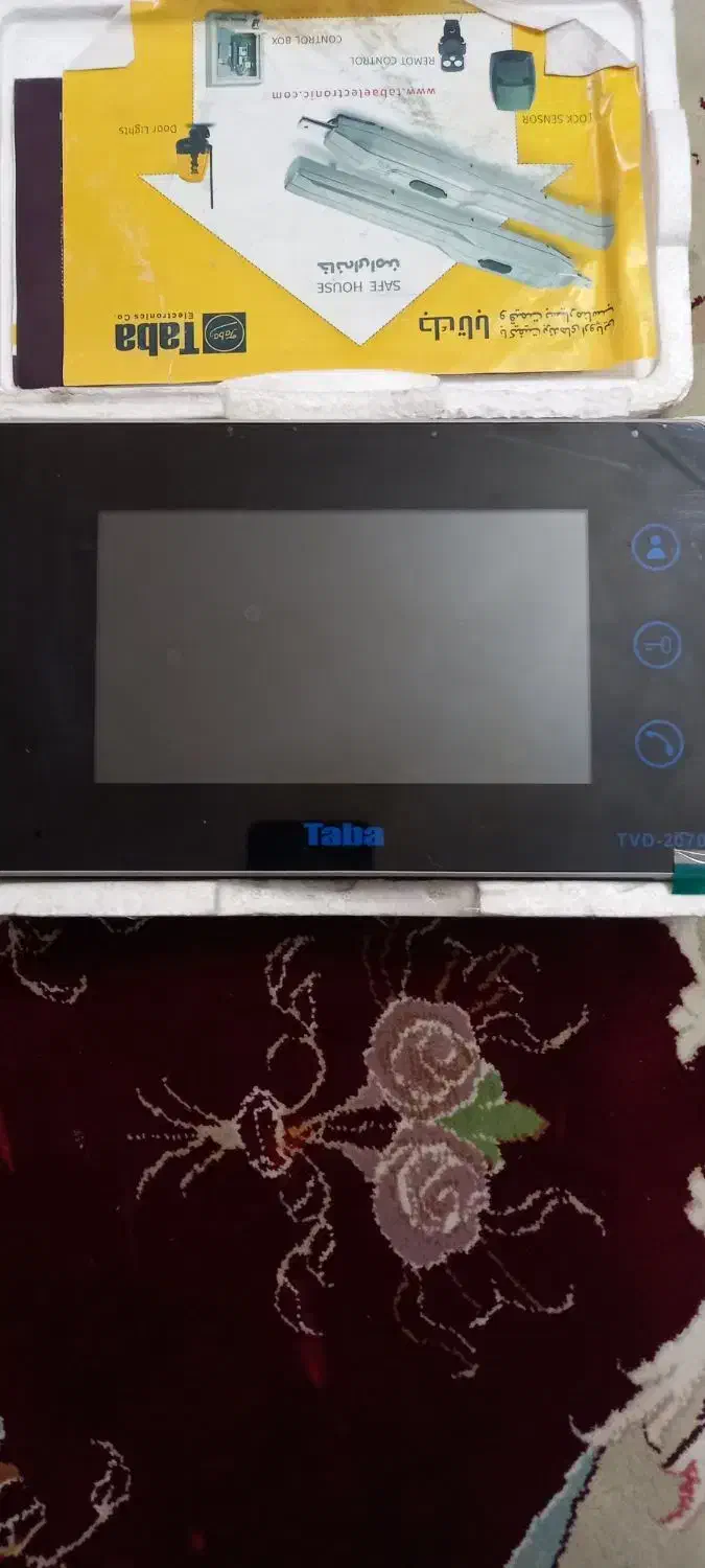 ایفون لمسی تصویری تابان2070|دوربین مداربسته|قهستان, |دیوار