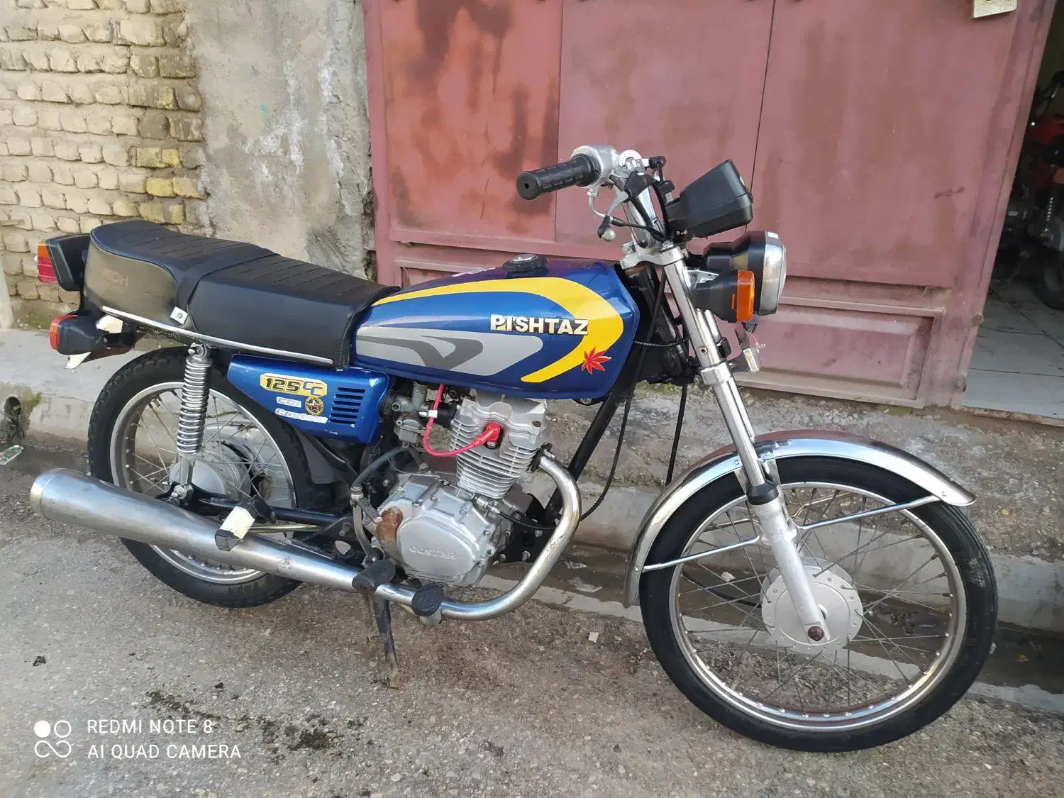 مزایده درجه یک|موتورسیکلت|گنبد کاووس, |دیوار