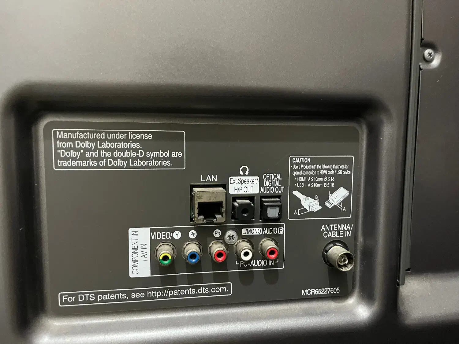 تلویزین 49 اینچ ال جی بدون تصویر در حد نو|تلویزیون و پروژکتور|اهواز, شهرک پیام|دیوار