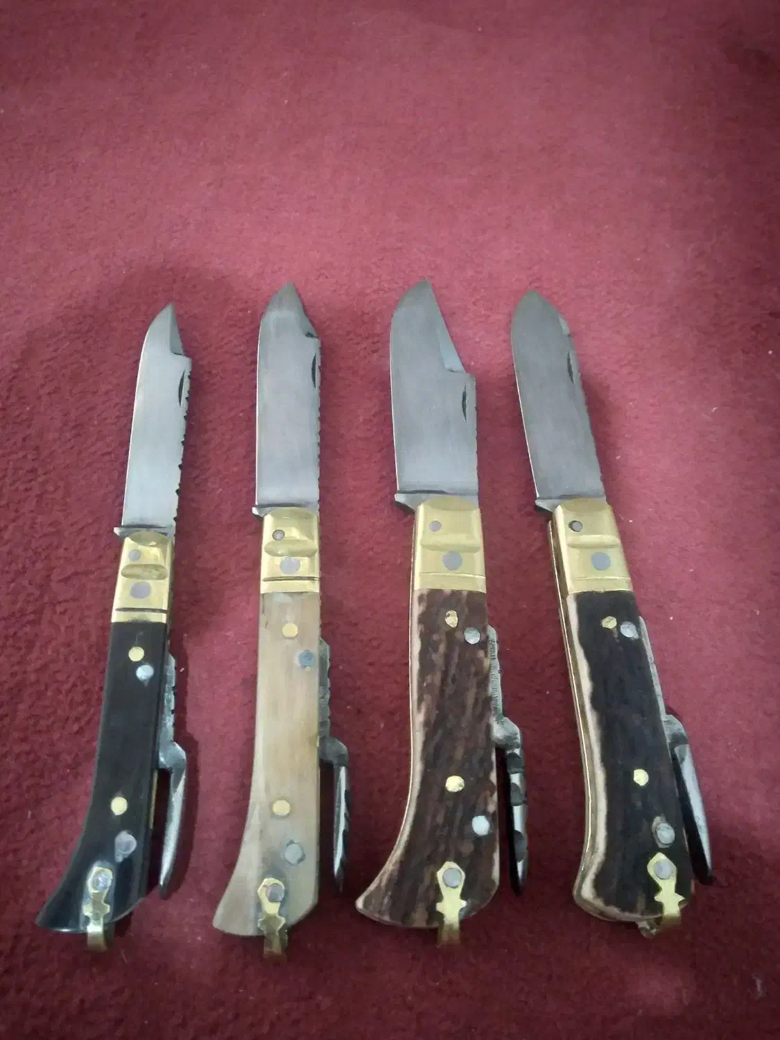 ۴عددچاقوازاستاداحمد کلکسیونی|کوهنوردی و کمپینگ|دالاهو, |دیوار