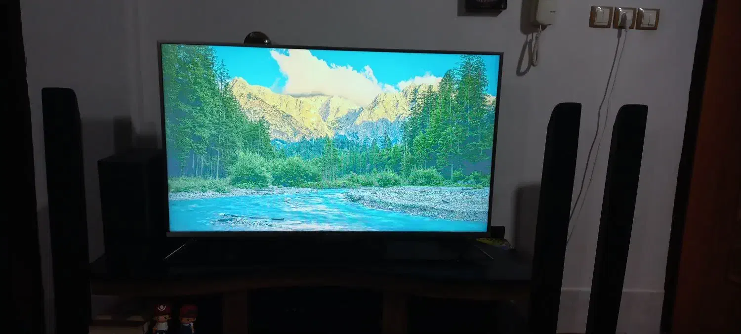 تلویزیون LED ایکس ویژن ۴۹ اینچ 4k|تلویزیون و پروژکتور|فلاورجان, |دیوار