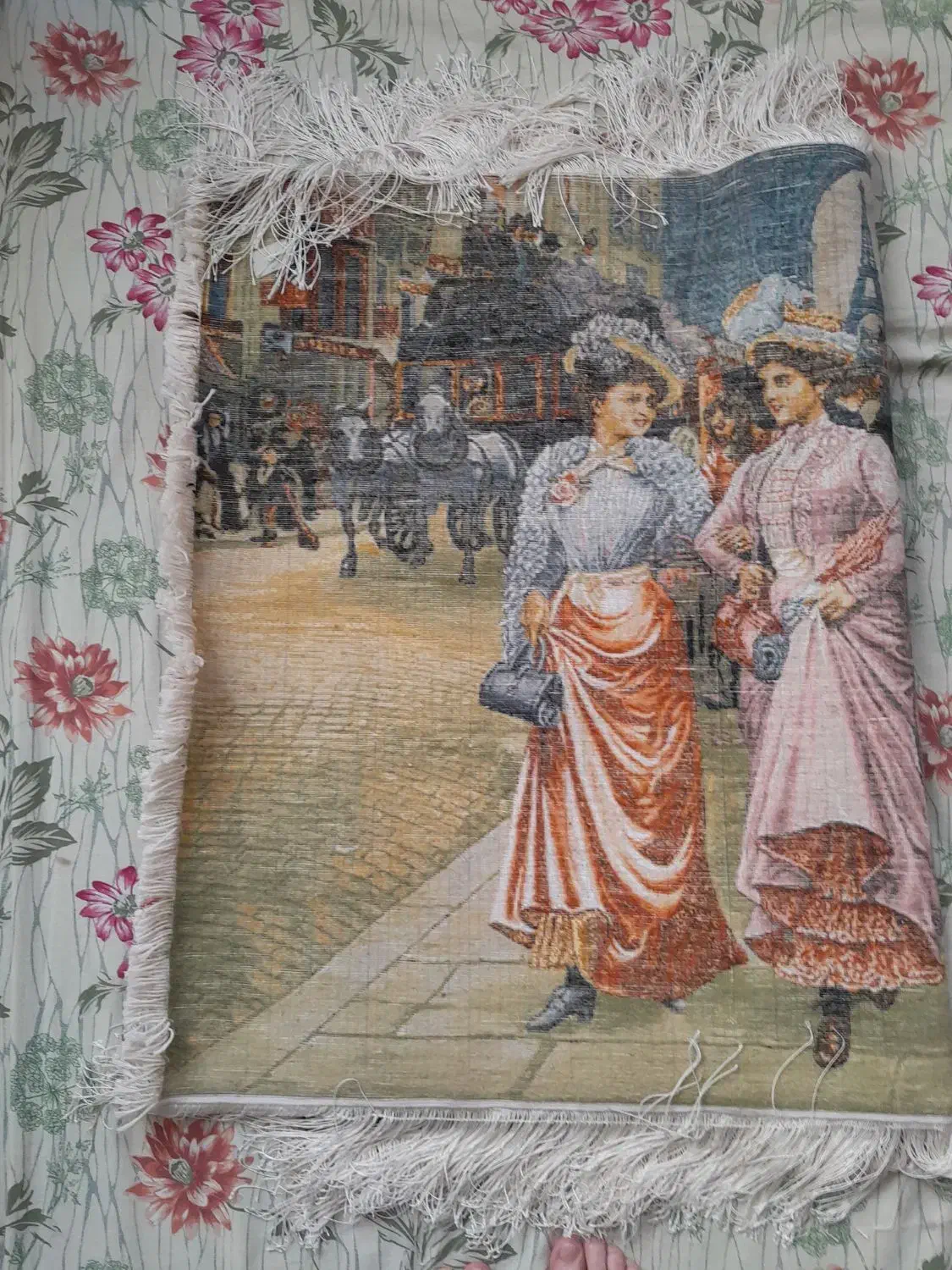 دست بافت چله ابریشم|تابلو فرش|تبریز, |دیوار