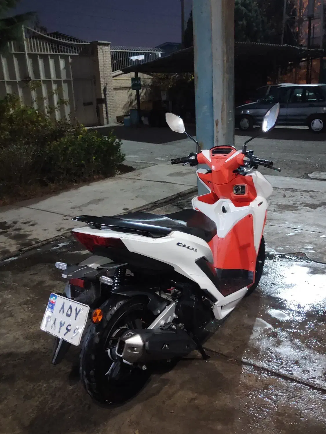 کلیک نیرو موتور ۱۵۰ سفید نارنجی|موتورسیکلت|صفادشت, |دیوار