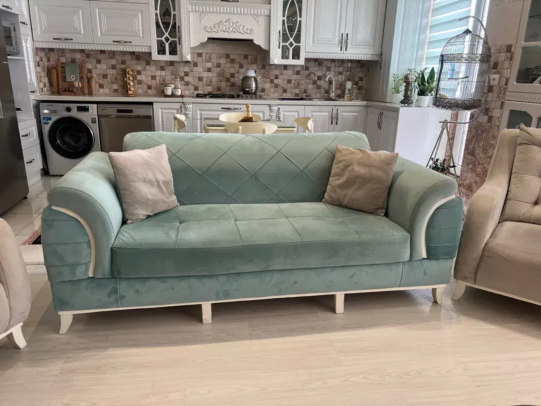 مبل راحتی نیم ست|مبلمان خانگی و میز عسلی|اردبیل, |دیوار