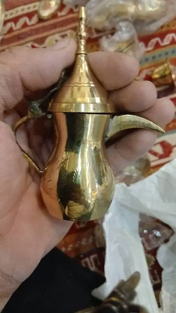 دله قهوه جوش تسبیح برنجی برنز برنزی کلکسیون ظروف|جواهرات|تهران, افسریه جنوبی|دیوار