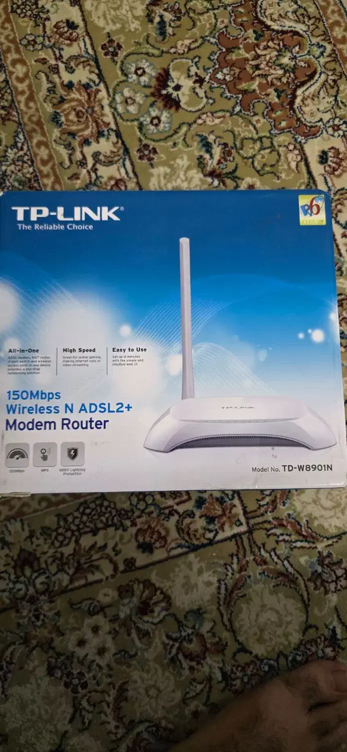 مودم adsl Tp-Link|مودم و تجهیزات شبکه|کرمان, |دیوار