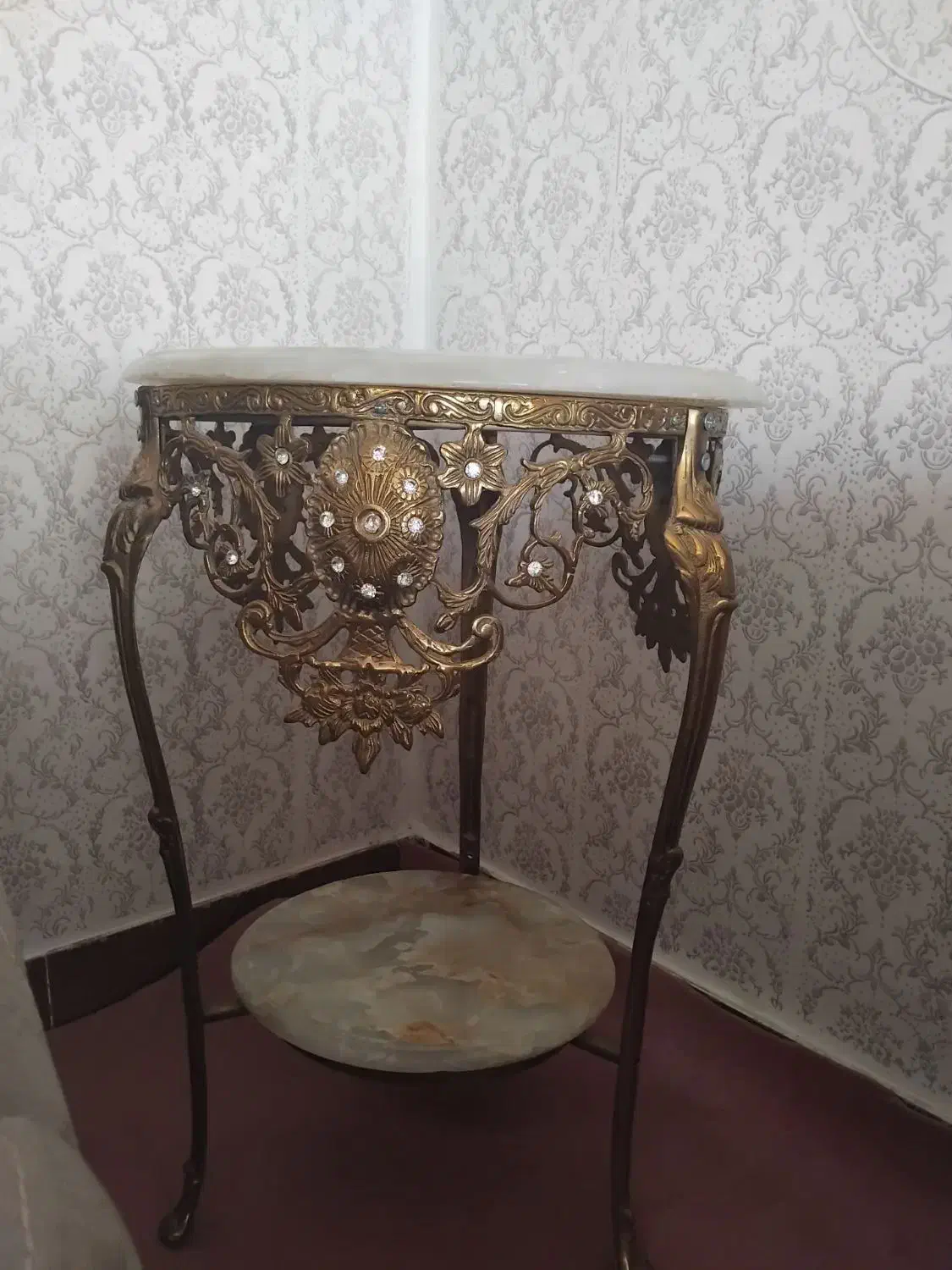 میز برنز|میز و صندلی غذاخوری|خواجه, |دیوار