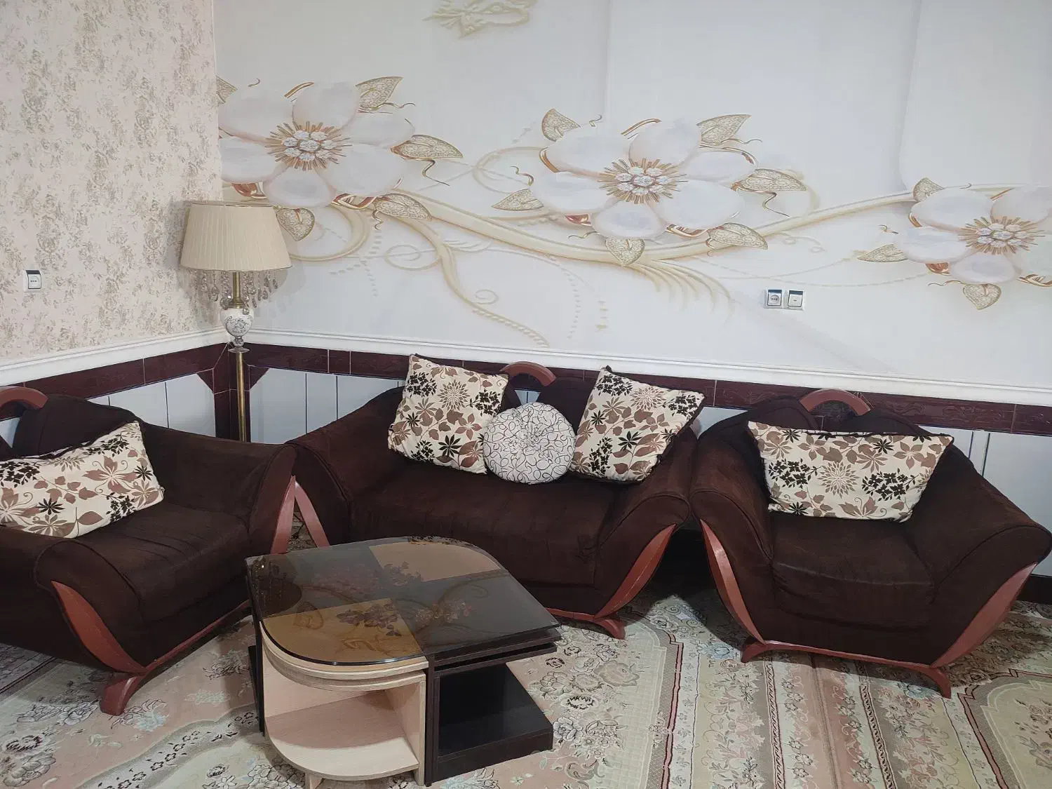 مبل راحتی هفت نفره|مبلمان خانگی و میز عسلی|الشتر, |دیوار