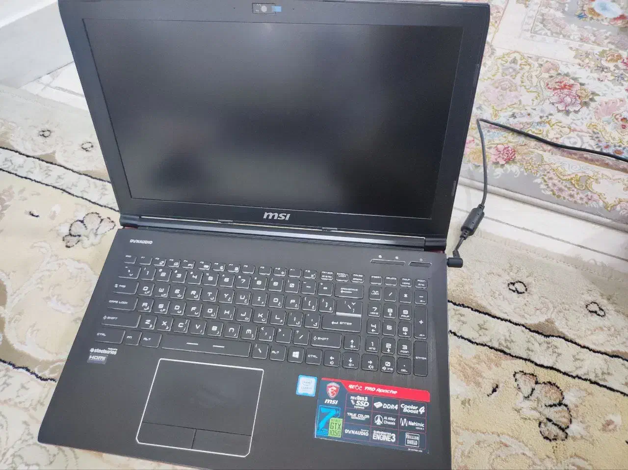 لپ تاپ MSI GE62 7rd Apache|رایانه همراه|تهران, عباسی|دیوار